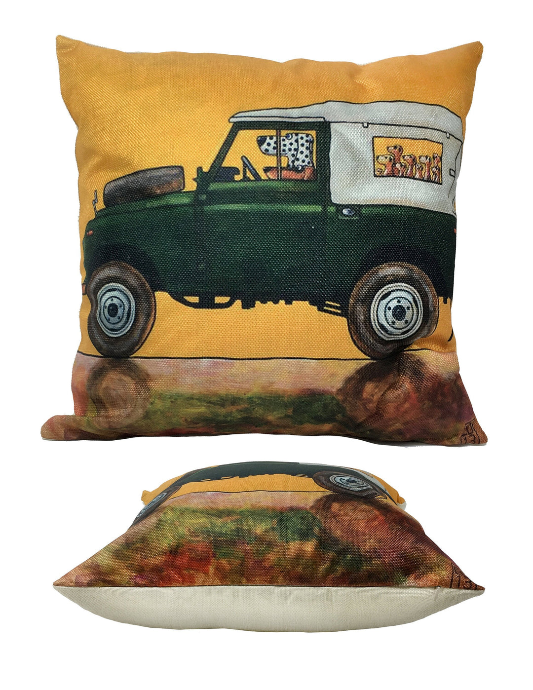 FREE SHIPPING / Boho Chic Mid Century Decorative Pillow Cover, Modern Car Design Midcentury Farmhouse Pillowcases, Throw, Accent Pillow