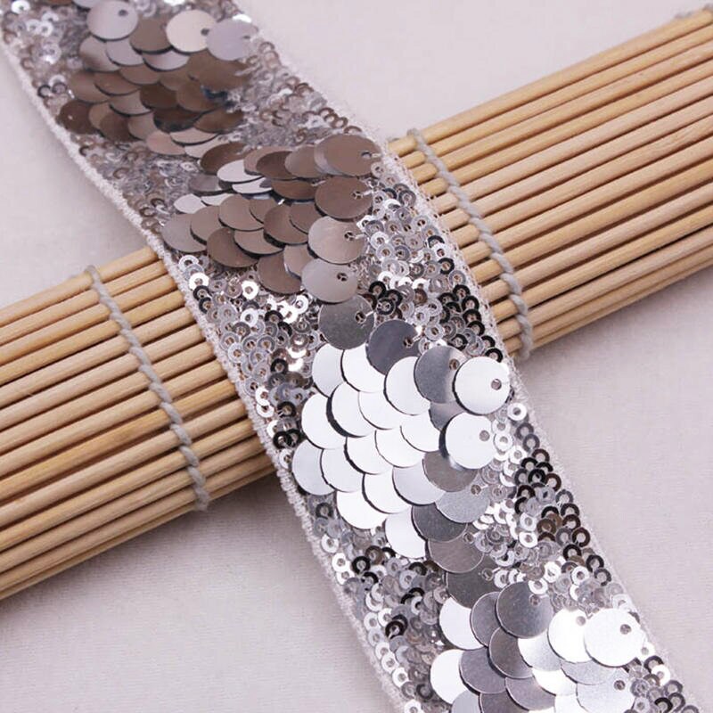 2 COLORS / VICTOR 2" Metallic Gold Silver Black Ribbon Gimp Tape Trim, Tassel, Fringe / By The Yard