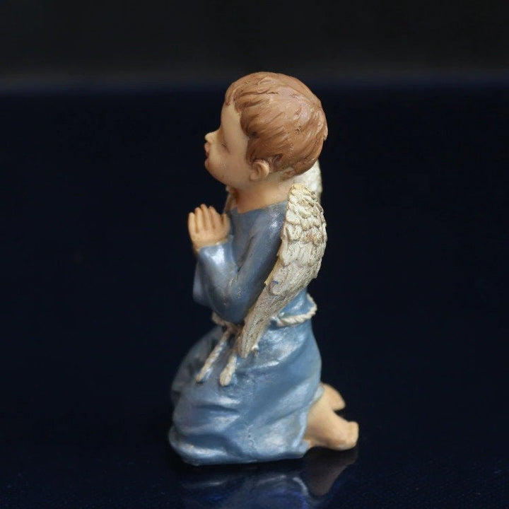 Praying Angel Figurine Handmade Sculpture for Home Decor Gift Collectible Decorative Souvenir