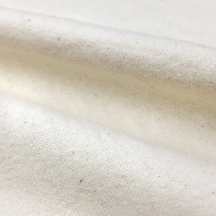 5 YARDS / 100% Cotton Natural Beige Color Napped Flannel Interlining Insulating Interfacing Fabric / Drapery, Upholstery, Shade, Cornice