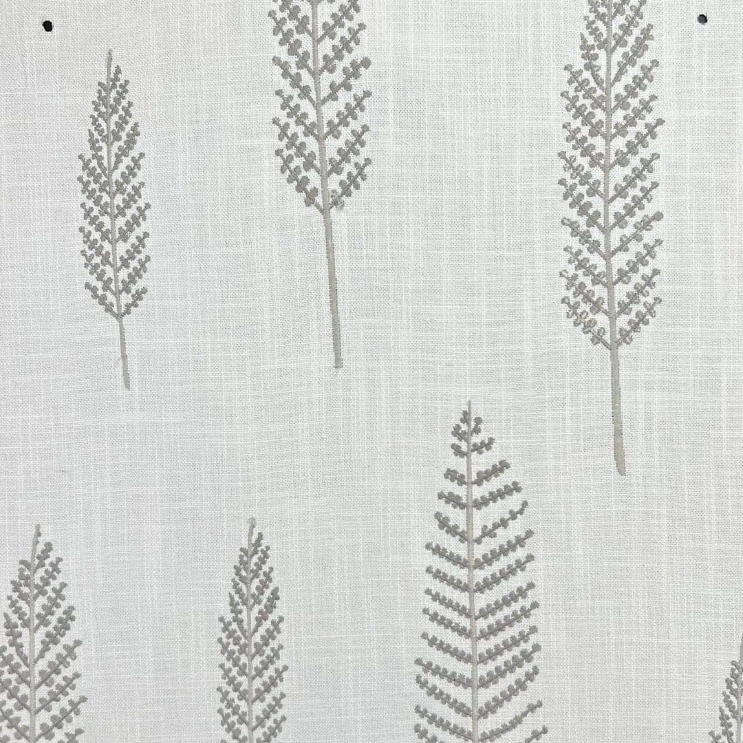 Marisca Embroidered Linen Blend Fabric | 6 Colors