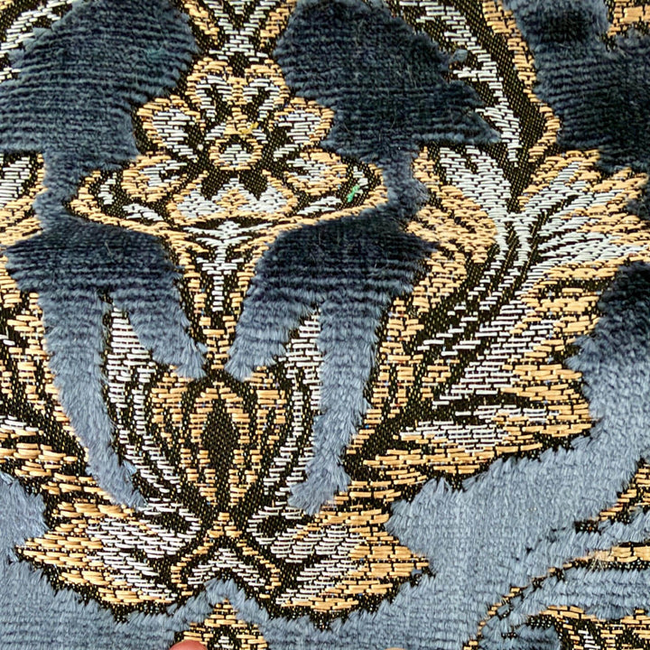 Lorenzino Damask Velvet Fabric | 4 Colors