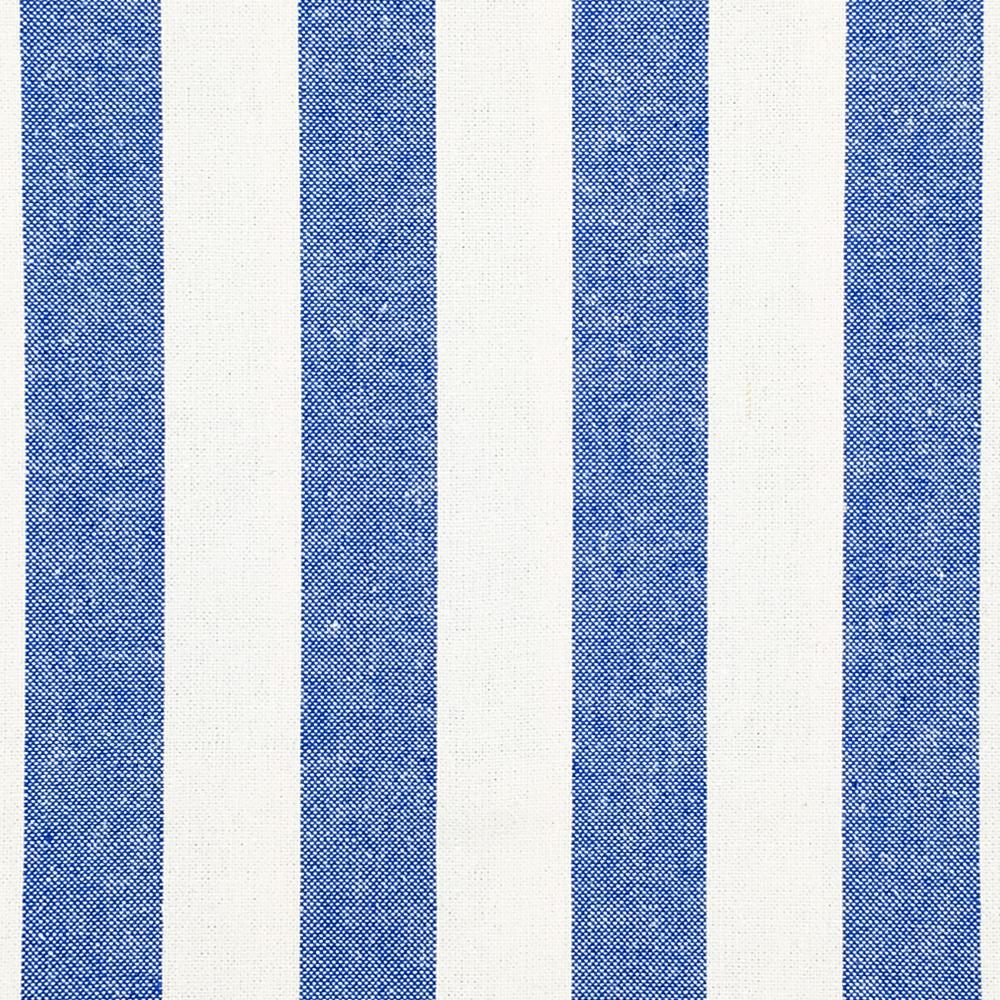 Blue White Stripe Cotton Fabric -Classic Modern Fabrics