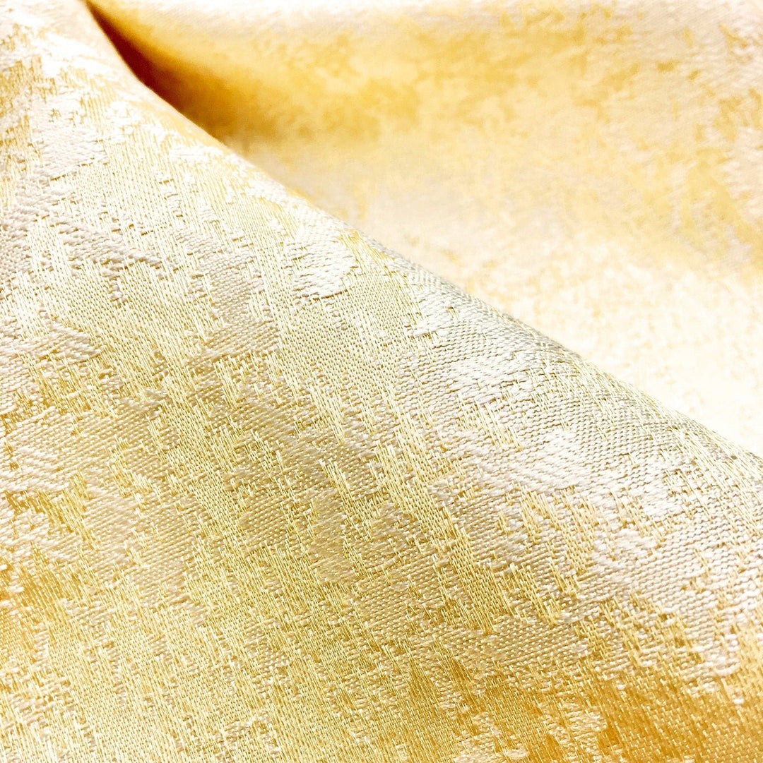 110" Wide Bright Gold Texture Solid Fabric - Classic & Modern