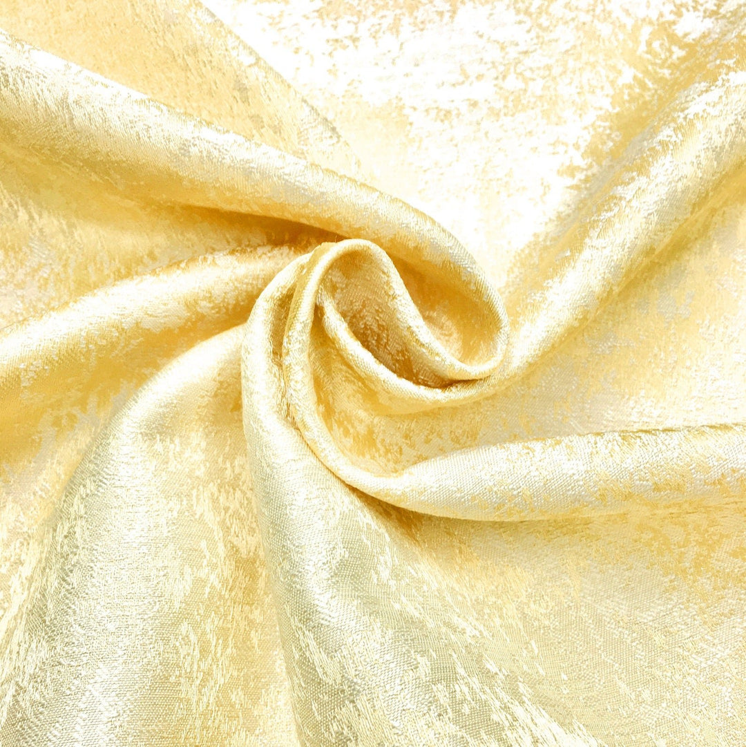 110" Wide Bright Gold Texture Solid Fabric - Classic & Modern