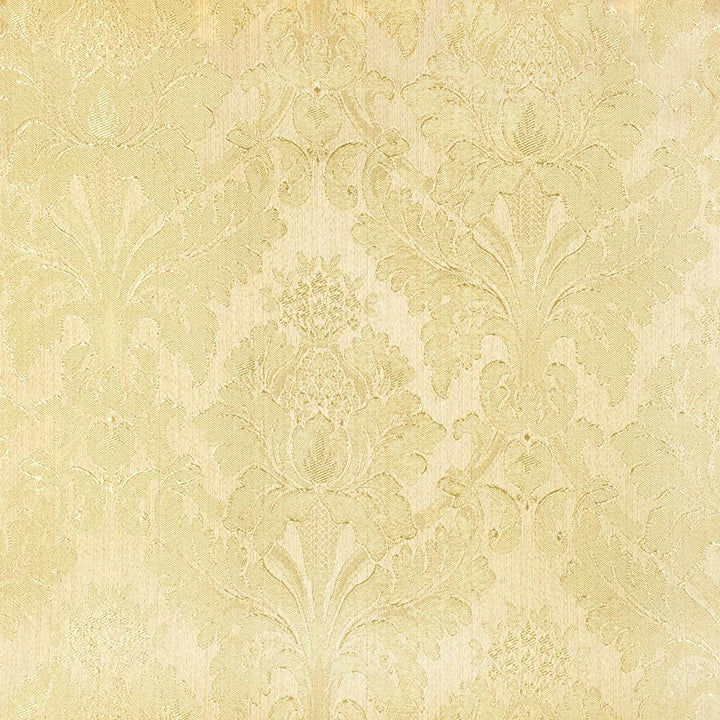 110" Wide Gold Damask Soft Sheen Jacquard Fabric - Classic Modern Fabrics