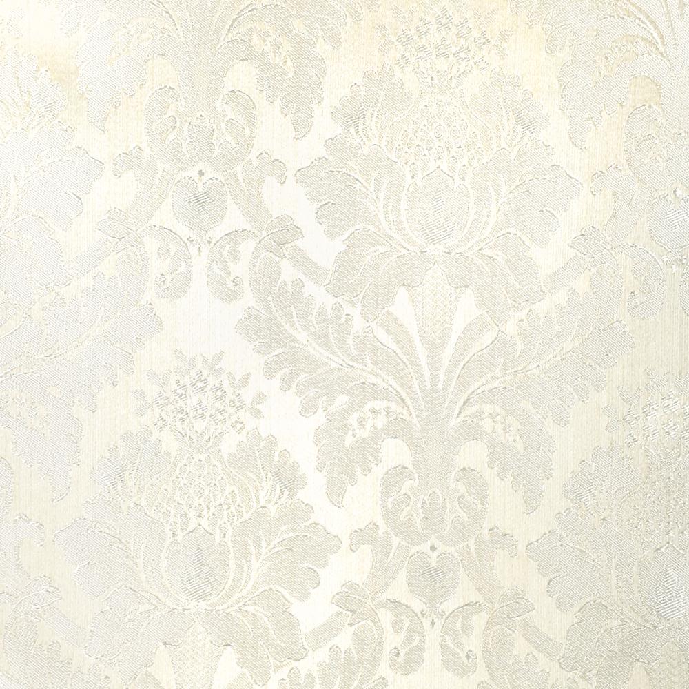Ivory Damask Background Sample AS Creation Classic Baroque Damask