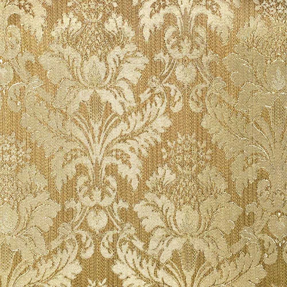 110" Wide Olive Gold Damask Soft Sheen Jacquard Fabric - Classic Modern Fabrics