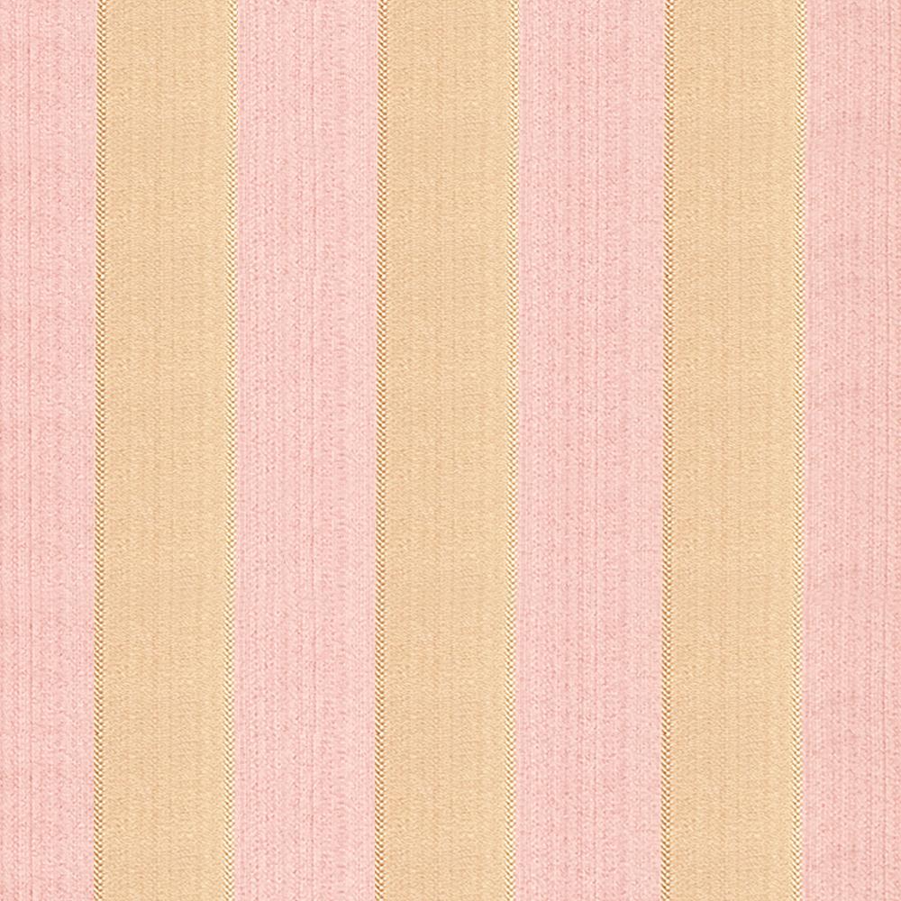 110" Wide Pink Gold Stripe Soft Sheen Jacquard Fabric - Classic Modern Fabrics
