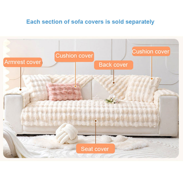 5 COLORS / Anti-slip Geometric Sofa Sectional Couch Slipcover Protector Durable, Washable and Stylish Cover for Bedroom Living Room Decor