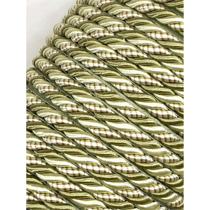 5 YARDS / 3/8" Twisted Cord, 3 ply Cord, Trim, Piping, Cording with lip - Classic & Modern