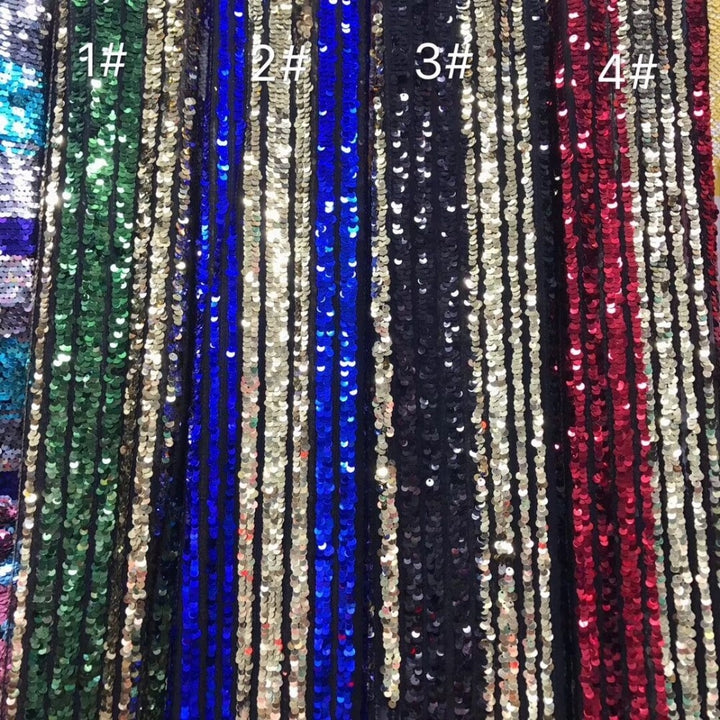 5 YARDS / 4 COLORS / Bernadette Floral Beaded Embroidery Glitter Mesh Lace  Party Prom Bridal Dress Fabric