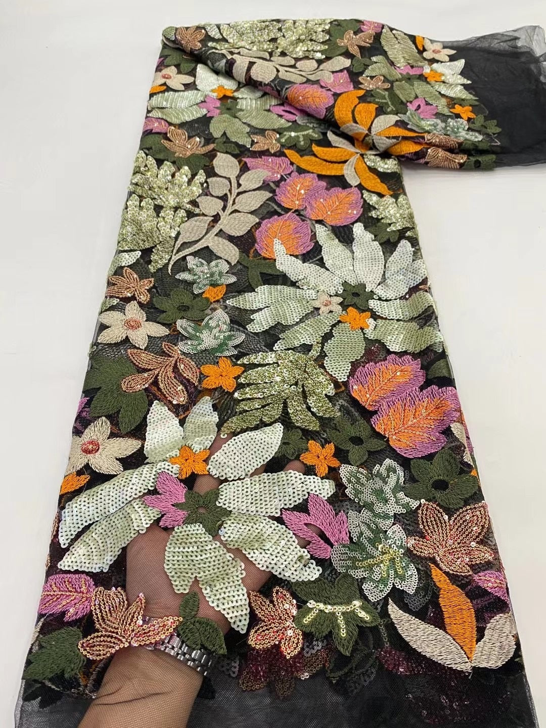 floral design dress material Fleur Dress