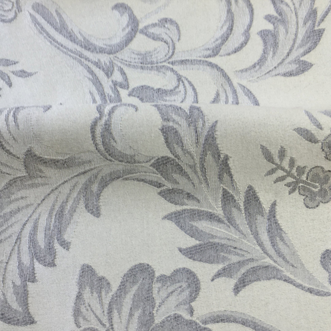 ADINA Taupe Grey Jacquard Fabric - Classic & Modern