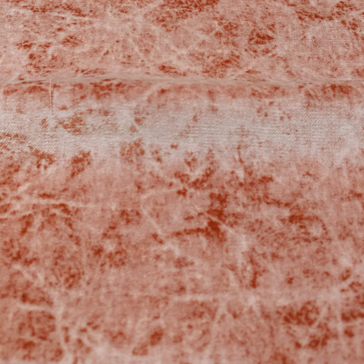 Marble Velvet Brown Orange Abstract Upholstery Fabric - Classic & Modern