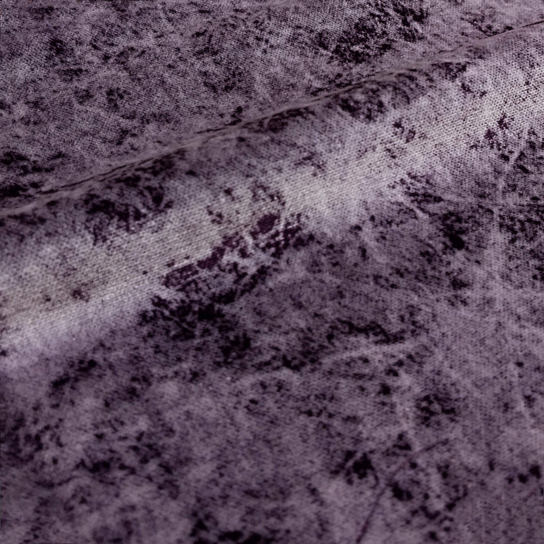 Marble Velvet Purple Abstract Upholstery Fabric - Classic & Modern